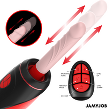 Comprar JAMYJOB PYSTON Base Masturbador Automático – Juguete Innovador Con Control Remoto Para Experiencia Personalizada-Noxtic