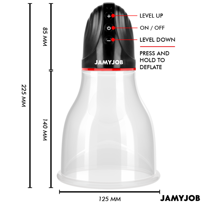 Comprar JAMYJOB XPAND LITE Bomba Automática Gris – Bomba Con Tres Niveles De Succión Personalizados-Noxtic