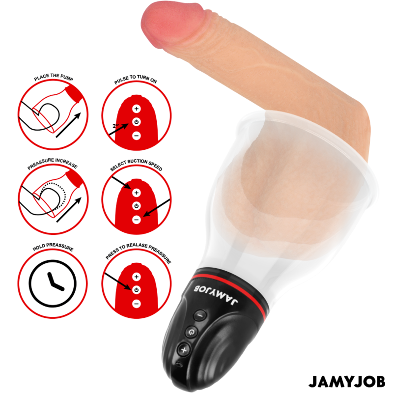 Comprar JAMYJOB XPAND LITE Bomba Automática Gris – Bomba Con Tres Niveles De Succión Personalizados-Noxtic