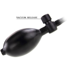 PRETTY LOVE - BLACK INFLATABLE ANAL PLUG