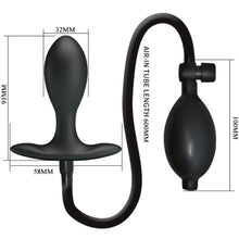 PRETTY LOVE - BLACK INFLATABLE ANAL PLUG