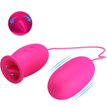 PRETTY LOVE - DAISY VIBRATING EGG + PINK CLITORIS STIMULATING TONGUE