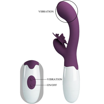 Pretty Love Butterfly Kiss – Vibrador Rabbit Con Estimulación Doble Para Placer Intenso