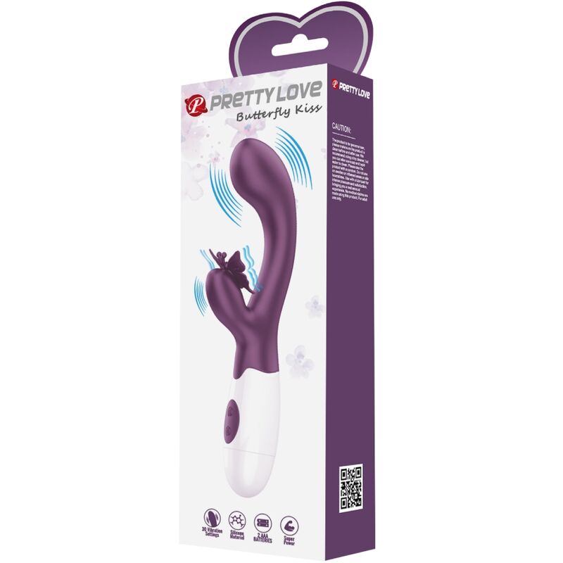 Comprar Pretty Love Butterfly Kiss – Vibrador Rabbit Con Estimulación Doble Para Placer Intenso-Noxtic