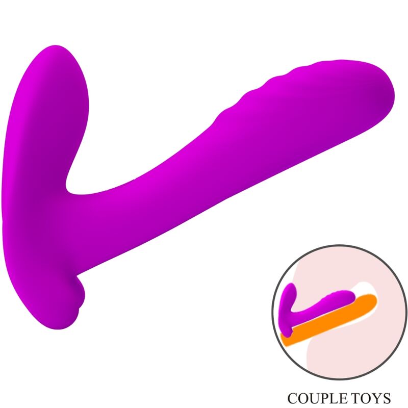 Pretty Love Masajeador Y Vibrador Morado – Diseño Ergonómico Con 12 Modos De Vibración Y Control Remoto