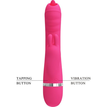 Comprar Pretty Love Phoenix Vibrador Rabbit Multifunción Rosa – Vibrador Innovador Con Estimulación Ajustable-Noxtic