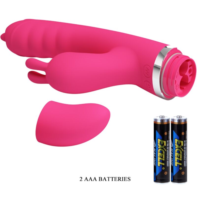 PRETTY LOVE - PHOENIX PINK MULTIFUNCTION RABBIT VIBRATOR