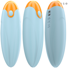 Intense Mike Blue Vibrating Bullet – Design compatto con telecomando per stimolazione diretta