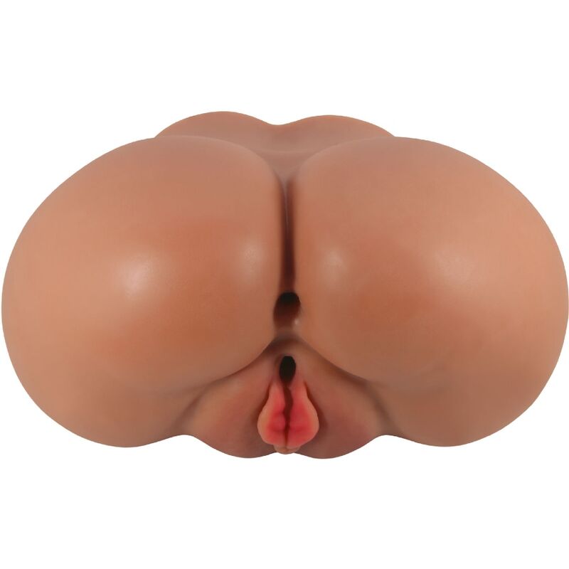 CRAZY BULL - LUNA REAR VIBRATOR WITH REALISTIC NATURAL VAGINA AND ANUS REMOTE CONTROL