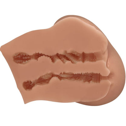 CRAZY BULL - LUNA REAR VIBRATOR WITH REALISTIC NATURAL VAGINA AND ANUS REMOTE CONTROL