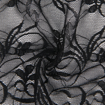 SUBBLIME Babydoll De Encaje Negro – Diseño Elegante Con Tirantes Ajustables Para Máxima Comodidad