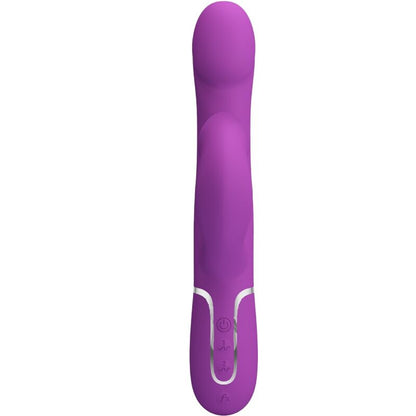 PRETTY LOVE - 4-IN-1 MULTIFUNCTIONAL VIBRATOR &amp; STIMULATOR PURPLE
