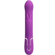 Pretty Love Coale Vibrador Rabbit Multifunción 4 En 1 – Vibrador Recargable De Silicona Médica Para Placer Personal