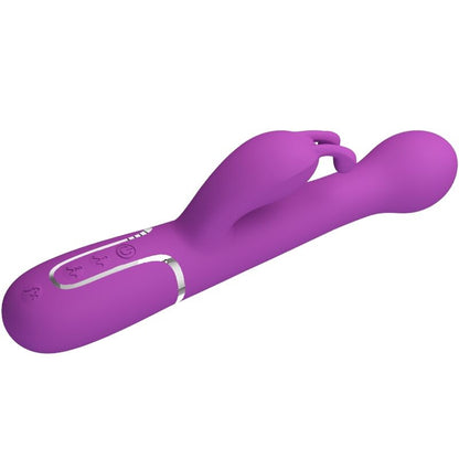 Pretty Love Dejon Vibrador Rabbit Multifunción Morado – Diseño Ergonómico Con Tres Funciones Para Placer Versátil