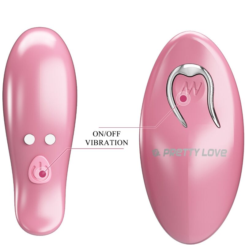PRETTY LOVE Cailey Pinzas Para Pezones – 10 Vibraciones Con Control Remoto Para Placer Personalizado