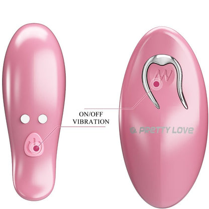 PRETTY LOVE Cailey Pinzas Para Pezones – 10 Vibraciones Con Control Remoto Para Placer Personalizado