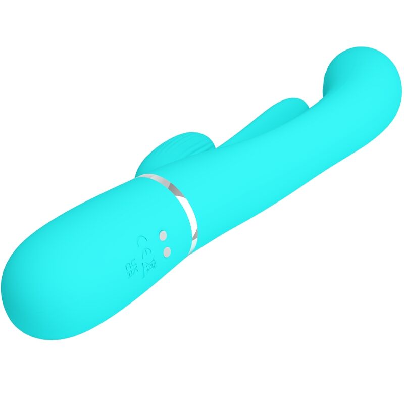 PRETTY LOVE - SHANIA TRIPLE RABBIT VIBRATOR MULTIFUNCTION 3 IN 1