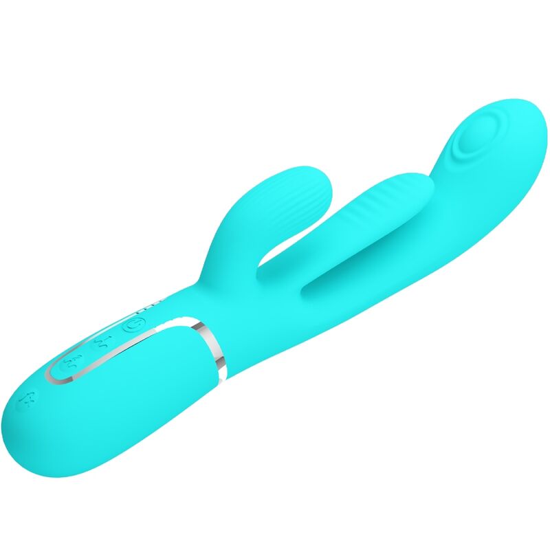 PRETTY LOVE - SHANIA TRIPLE RABBIT VIBRATOR MULTIFUNCTION 3 IN 1