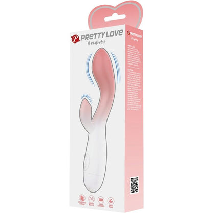 Pretty Love Brighty Vibrador Rosa – Estimulador Dual Con 30 Modos De Vibración