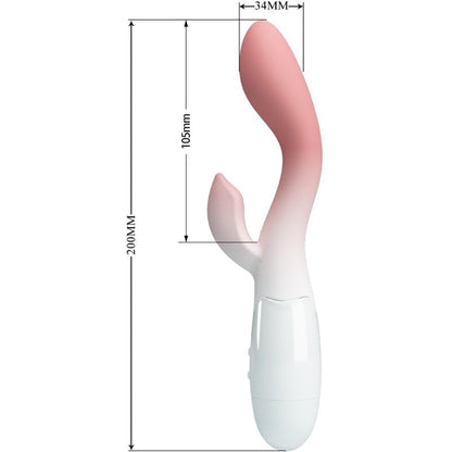 Pretty Love Brighty Vibrador Rosa – Estimulador Dual Con 30 Modos De Vibración