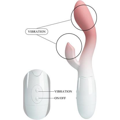 Pretty Love Brighty Vibrador Rosa – Estimulador Dual Con 30 Modos De Vibración