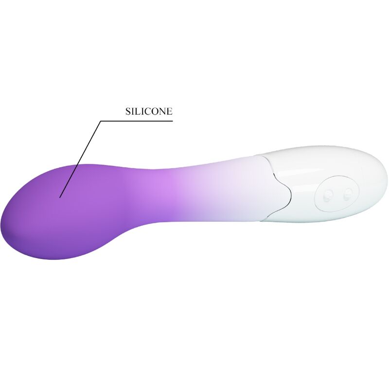 Pretty Love Bishop Vibrador Punto G Morado – Vibrador Con 30 Modos De Vibración Para Estimulación Personalizada