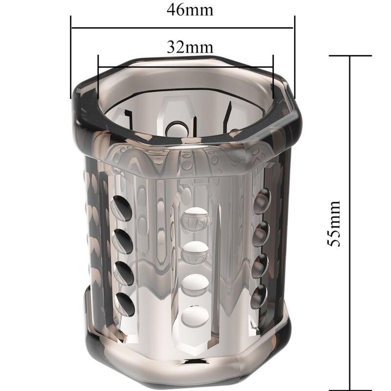 Pretty Love Ronael Funda Transparente – Funda Super Elástica Para Mayor Placer Sensual