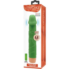 Vibratore realistico Baile Bill 22,5 cm Verde – Design ergonomico per un piacere intenso