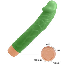 Comprar Baile Bill Vibrador Realista 22.5 Cm Verde – Diseño Ergonómico Para Placer Intenso-Noxtic