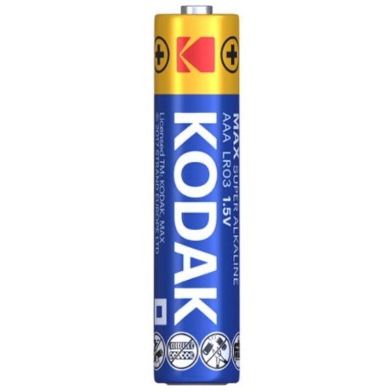Comprar KODAK Pila Alcalina AAA LR03 Pack 20 – Energía Duradera Para Tus Dispositivos Electrónicos-Noxtic