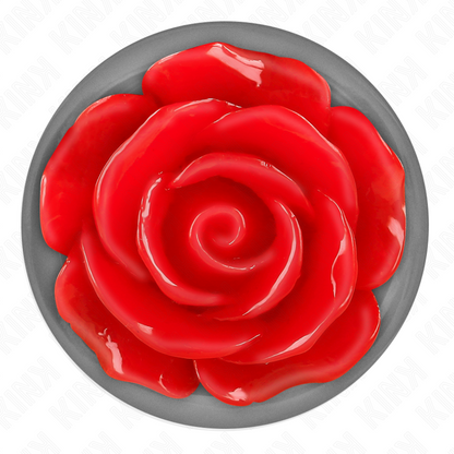 Comprar KINK Plug Anal Rosa Roja Talla S – Diseño Elegante Para Exploración Sensorial-Noxtic