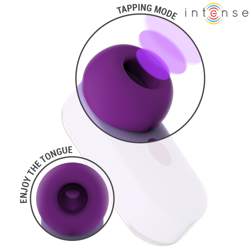 INTENSE - SABRINA TRAVEL SET VIOLET CLITORAL STIMULATOR