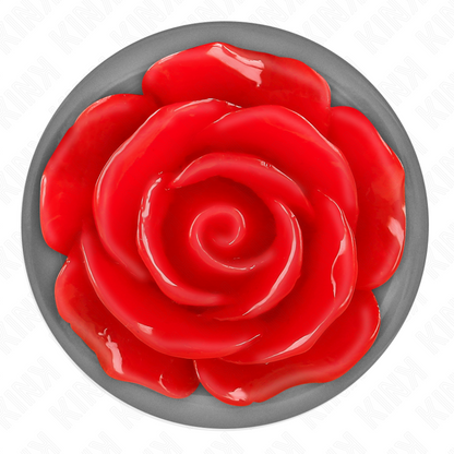 Comprar KINK Plug Anal Rosa Roja Talla M – Diseño Elegante Para Exploración Sensual-Noxtic