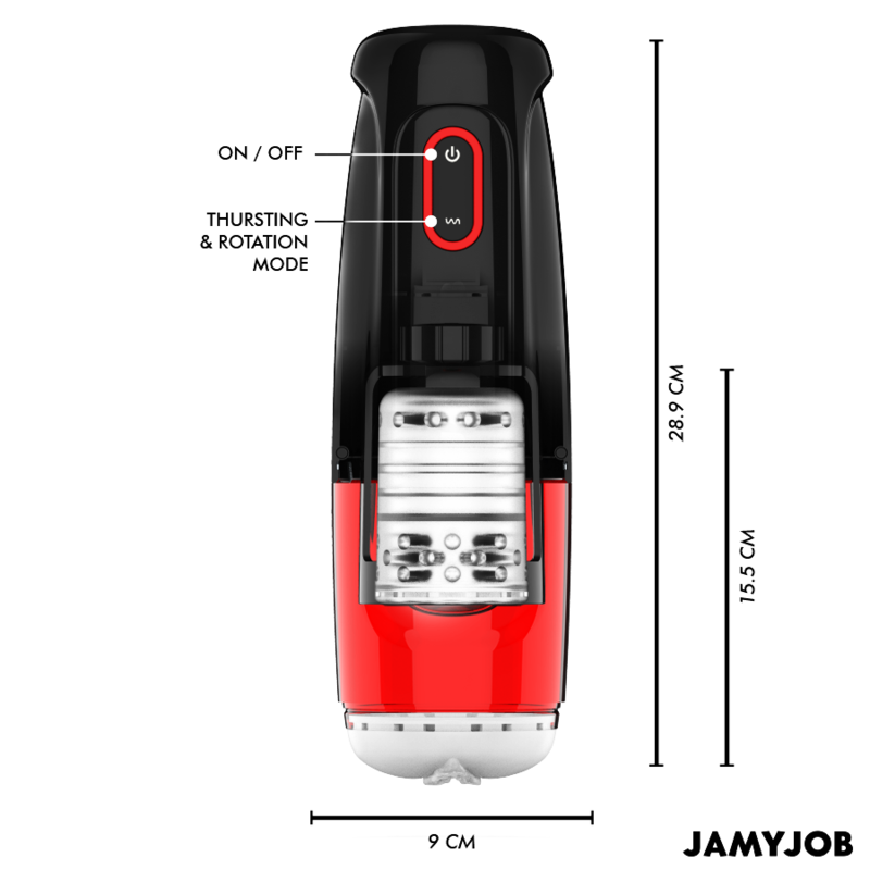 Comprar JAMYJOB Storm Masturbador Automático – 10 Modos De Rotación Para Experiencia Personalizada-Noxtic