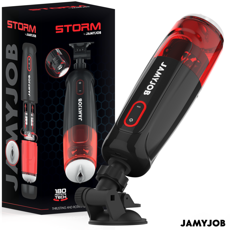 Comprar JAMYJOB Storm Masturbador Automático – 10 Modos De Rotación Para Experiencia Personalizada-Noxtic