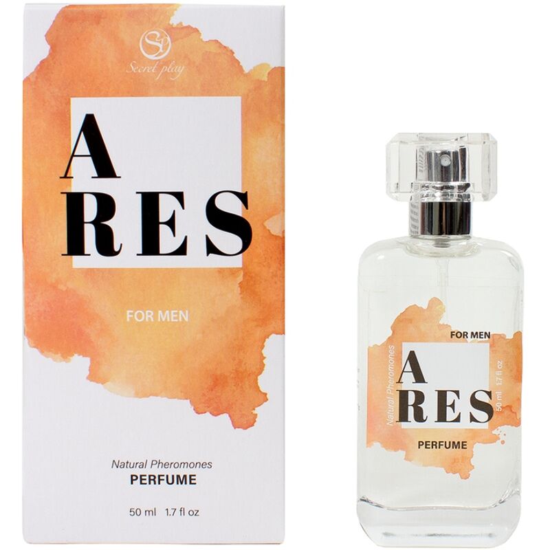Comprar SECRETPLAY Ares Perfume Natural 50 Ml – Fragancia Atractiva Con Feromonas Para Hombre-Noxtic