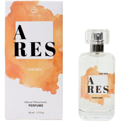 Comprar SECRETPLAY Ares Perfume Natural 50 Ml – Fragancia Atractiva Con Feromonas Para Hombre-Noxtic