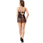 Comprar Livco Corsetti Fashion Cielo LC 20211 Camisa y Tanga Negro S/M – Conjunto Elegante Para Comodidad y Estilo-Noxtic
