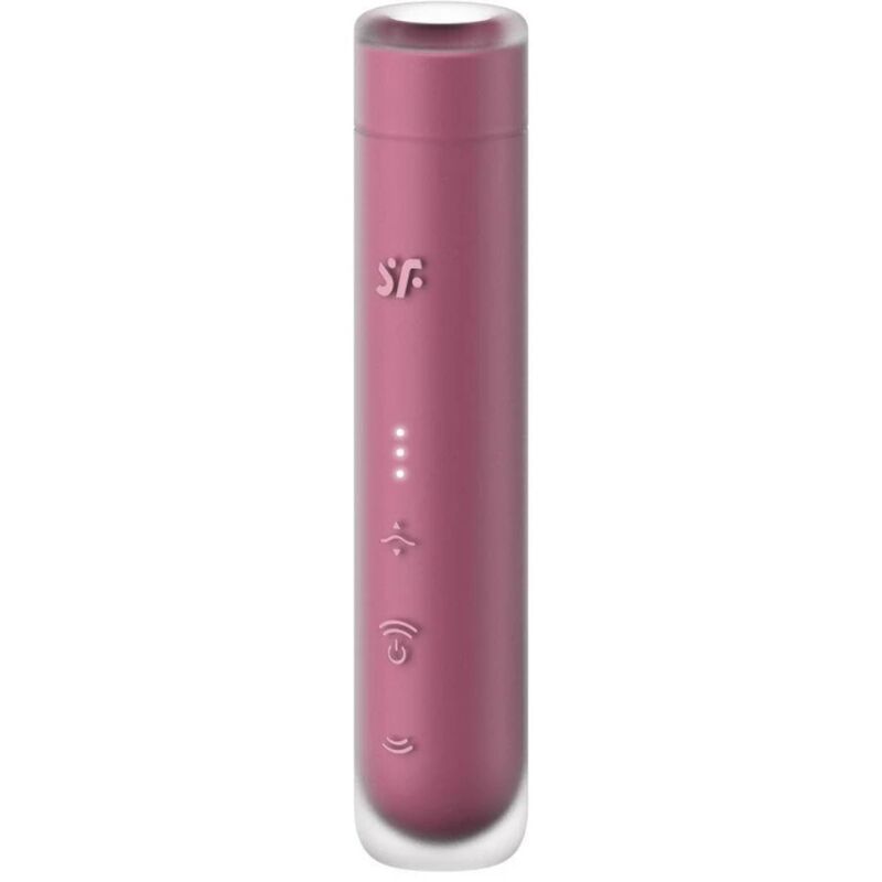 SATISFYER - STIMOLATORE CLITORIDEO FIRST KISS GARNET WAVE
