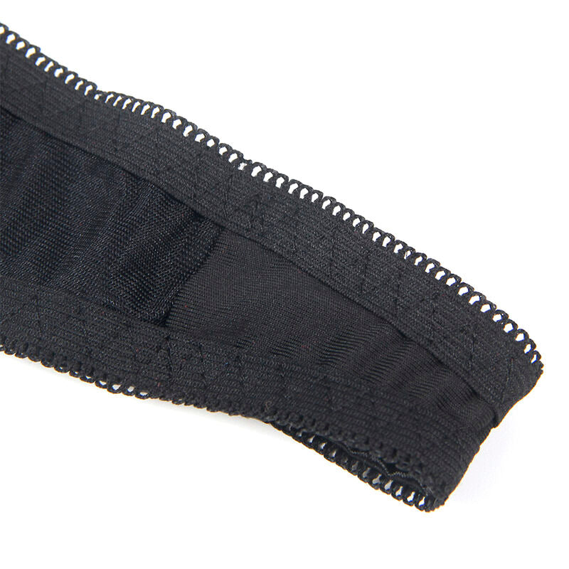 SUBBLIME Reggiseno con Fiocco Nero Regolabile L XL – Lingerie Elegante per Esaltare la Femminilità