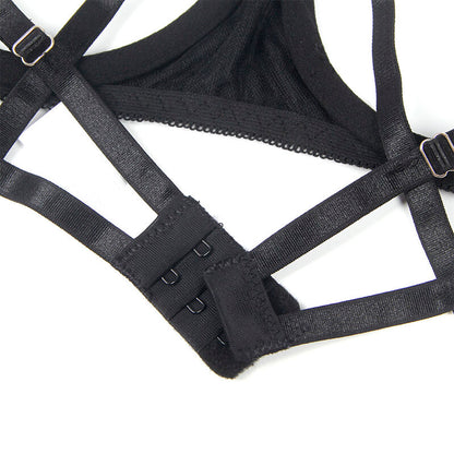 Comprar SUBBLIME Set Sujetador Con Lazo Negro Ajustable L XL – Lencería Elegante Para Resaltar La Feminidad-Noxtic