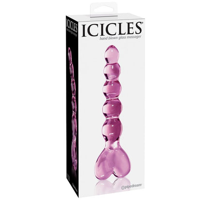 ICICLES N 43 Masajeador De Vidrio – Diseño Elegante Con Material Hipoalergénico Para Experiencias Únicas