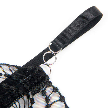 SUBBLIME Body Transparente Con Encaje Hueco Negro L/XL – Diseño Elegante Y Comodidad Sensual