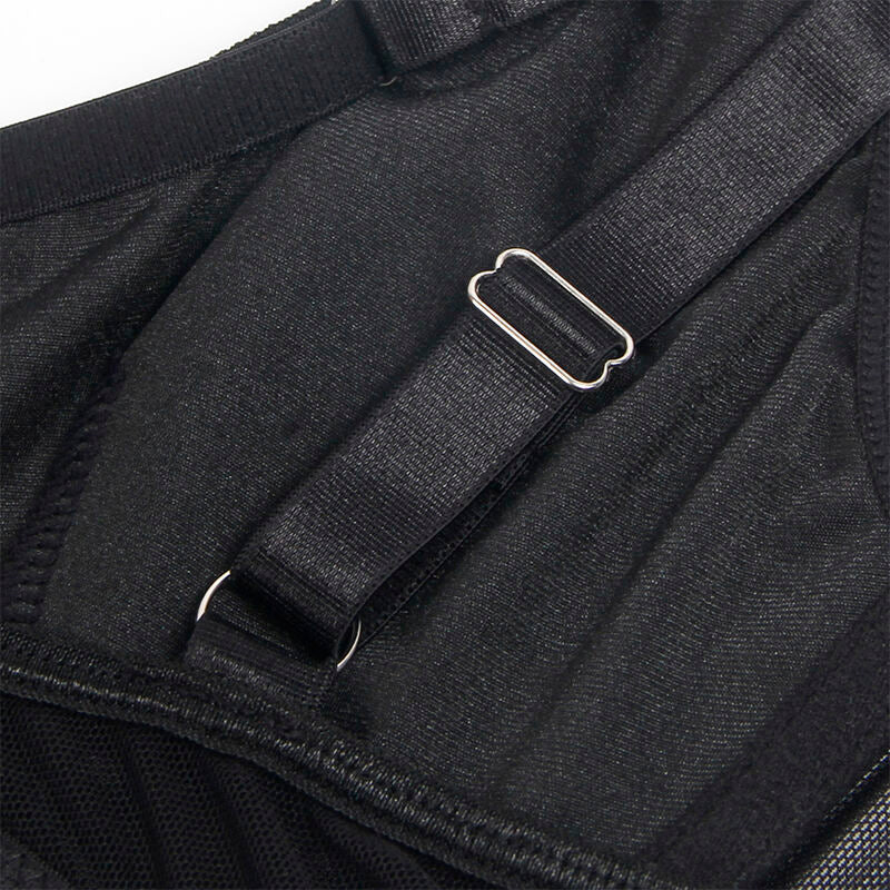 SUBBLIME Conjunto Sujetador Con Liguero Negro S/M – Lencería Elegante Con Diseño Moderno Para Máxima Comodidad