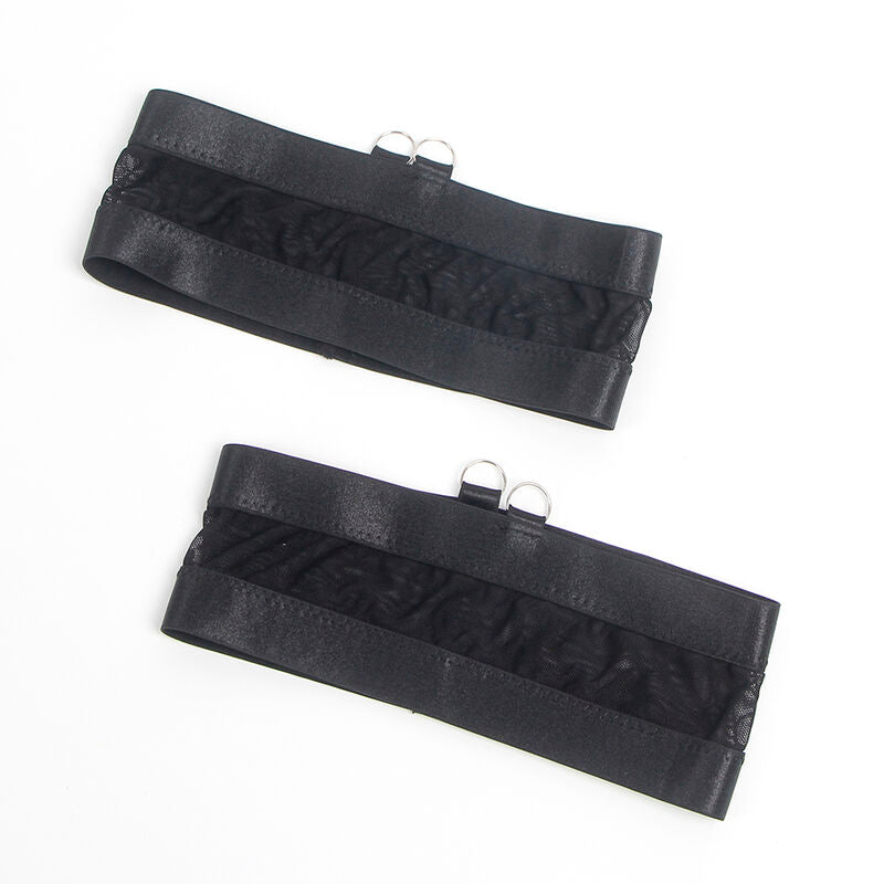 SUBBLIME Conjunto Sujetador Con Liguero Negro L/XL – Elegancia Y Comodidad Para Ocasiones Especiales