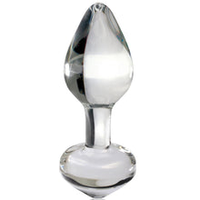 Comprar ICICLES N 44 Plug Transparente – Tapón De Vidrio De Lujo Con Diseño Curvado Para Placer Sensorial-Noxtic