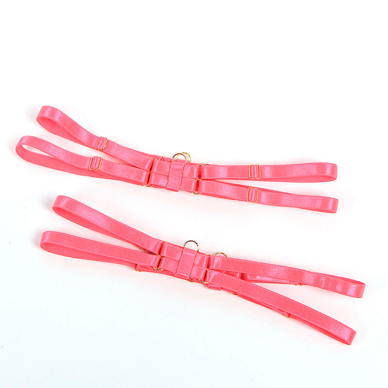 SUBBLIME Completo Intimo Rosa Fluorescente L/XL – Design Accattivante con Dettagli Eleganti