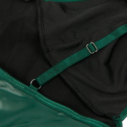 SUBBLIME Camisón Verde Con Tirantes De Cuero – Estilo Sofisticado Y Comodidad Diaria