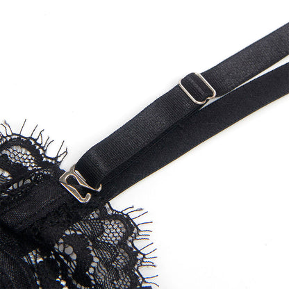 Comprar SUBBLIME Body De Encaje Negro L/XL – Diseño Elegante Con Ligueros Para Realzar Tu Silueta-Noxtic