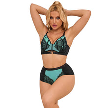 Comprar SUBBLIME Conjunto Sujetador Con Cremallera De Malla Verde L/XL – Elegancia Y Comodidad Para Tu Estilo-Noxtic